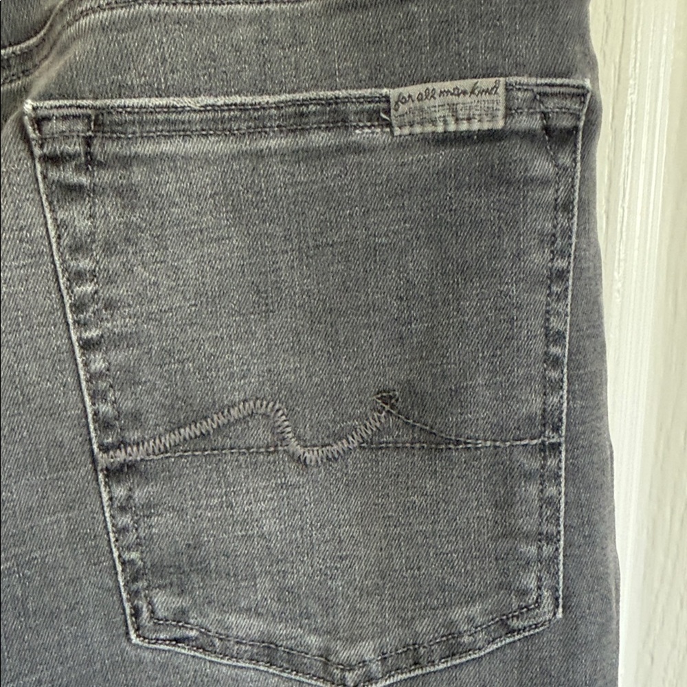 7 For All Mankind Charcoal Denim